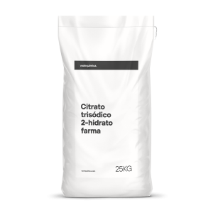 Citrato trisódico 2-hidrato farma (25 kg)
