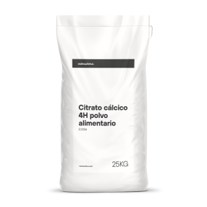 Citrato cálcico 4H polvo alimentario(25 kg) Vadequímica