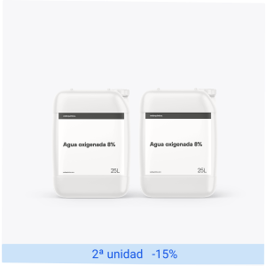 Agua Oxigenada 30 volúmenes (8%) - 25 litros