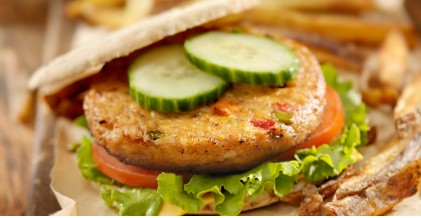 Producción tofu hamburguesa_vegana