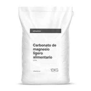 Carbonato de magnesio ligero alimentario (10 kg) | E504i