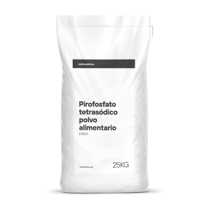 Pirofosfato tetrasódico polvo alimentario Vadequímica
