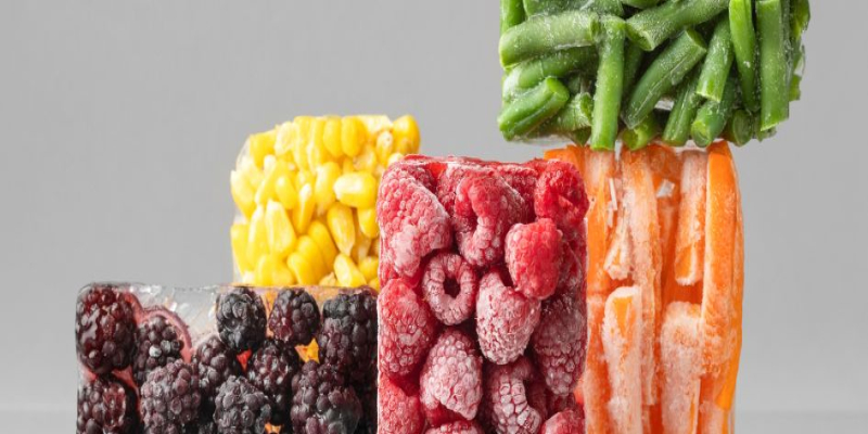 ¿Cómo tratar los alimentos congelados durante la fabricación?