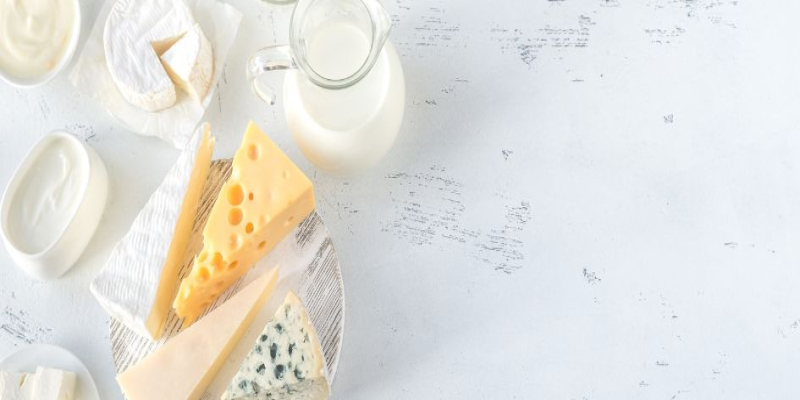 Ingredientes para fabricar productos lácteos